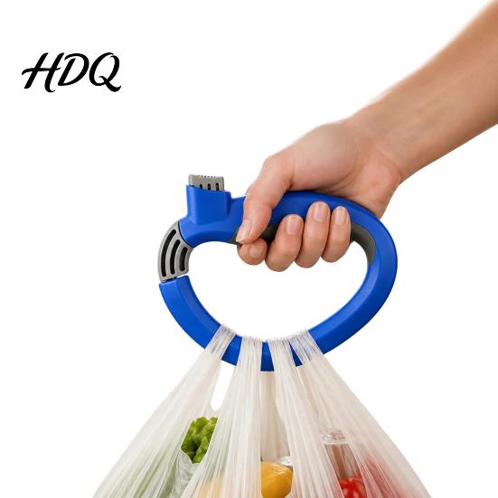 Heavy Duty Bag Carrier Grocery Handle Ergonomic Shopping Garbage Hanger Holder Lightweight Plastic Carrying Tool Reusable