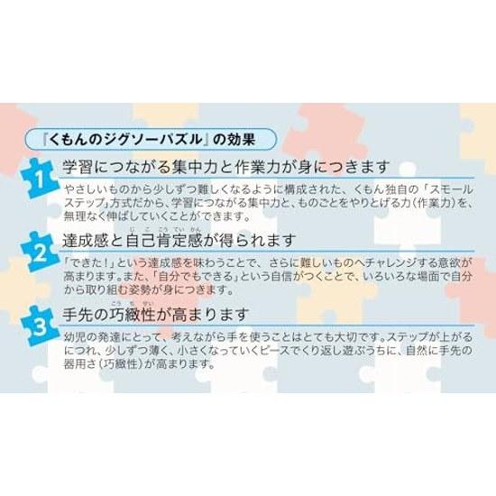 Kumon Publishing Jigsaw Puzzle STEP 6 Showdown Battle Dinosaurs Childrens Educational Toy 154192 Pieces Completed Size 42.029.7 cm Age 3.5 up JP-64