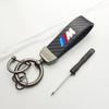 Car Carbon fiber Key Ring Chain Holder Car Key Ring For BMW M Power X1 e84 X3 f25 X5 e53 x6 e71 ix3 i3 320i 330d M4 1 3 5 Series mkhr65