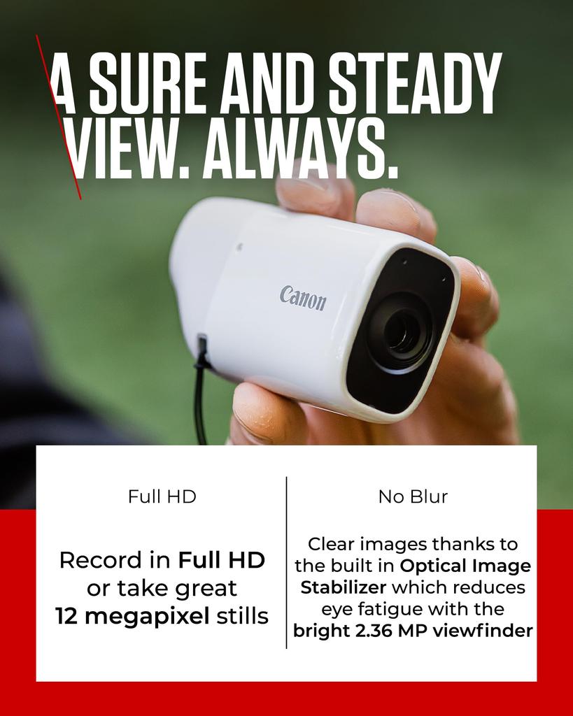 Canon PowerShot ZOOM Compact Digital Camera and PSZOOM Telescope for Taking Photos and Videos