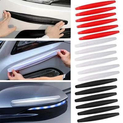 New 4/6 PCS Car Anti-collision Protection Decoration Strip Universal Front Rear Bumper Corner Protector Guard Car Accessories