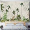 Banana Tree in the Mist Tapestry Wall Hanging Boho Hippie Tapez Polyester Background Fabric Art Home Decor