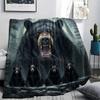 1Pc Bear Print Flannel Blanket, High quality Comfortable for All Seasons, Home Decor, Warmth and Comfort, Perfect for Gifts