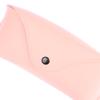 1Pc Leather Eye Glasses Sunglasses Hard Case Protector Box Portable Solid Color