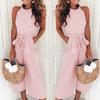 Stylish Womens Summer Striped Wide Leg Holiday Jumpsuits Playsuits Elegant Culotte Ideal For Any Occasion
