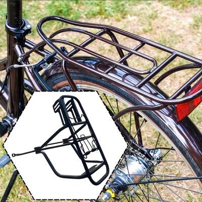 Bike Cargo Carrier Rack Luggage Holder Easy Installation Universal Rear Bicycle Pannier Support