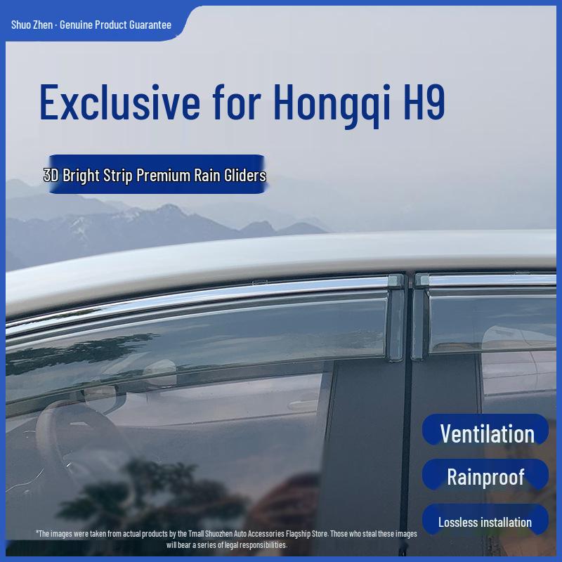 Hongqi H9 Custom Rain & Sun Visor Window Shield