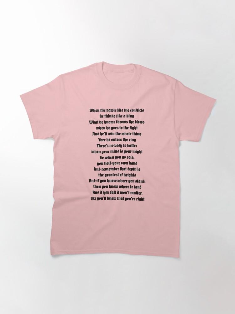 fiona apple When the pawn poem Classic T-Shirt