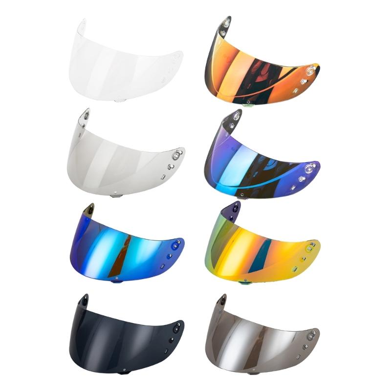 Vollvisier Helme Visier Linse Kratzfest Windschutz Helme Gesichtsschutz Ersatz Helme Visier für Icon IC-04
