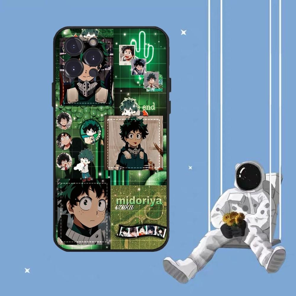 Midoriya Izuku Phone Case For iPhone 14 11 12 13 Mini Pro XS Max Cover 6 7 8 Plus X XR SE 2020 Funda Shell