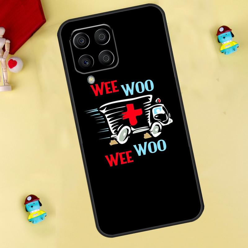 Ambulance EMS EMT Paramedic Case For Samsung Galaxy M31 M21 M35 M12 M13 M14 M15 M06 M16 M36 M56 M53 M32 M52 M55 M34 M54