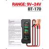 New 12V 24V Car Battery Tester Digital Alternator Analyzer Automotive Charging System Checker Portable Truck Car Repair Diagnostic Engine Inspection