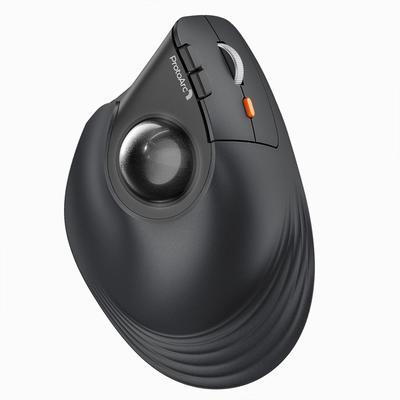 Vertikálny trackball ProtoArc EM05 NL, kompatibilný s bezdrôtovým aj 5 úrovňami DPI, 7 tlačidiel, trackball s USB a veľkou kapacitou, kompatibilný s PC