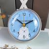 Compacts Sution Cup Adhesive Small Wall Clock Accurate Movement Anti Fog Design Bathroom Clock For Home Dorm Workshop