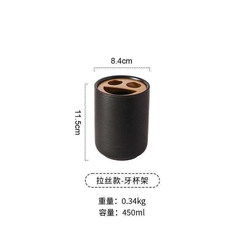 Creative Ceramic Toothbrush Holder Rinse Cup Bathroom Accessories Home Ceramic Rinse Cup Toothbrush Holder Hotel Home Decoration