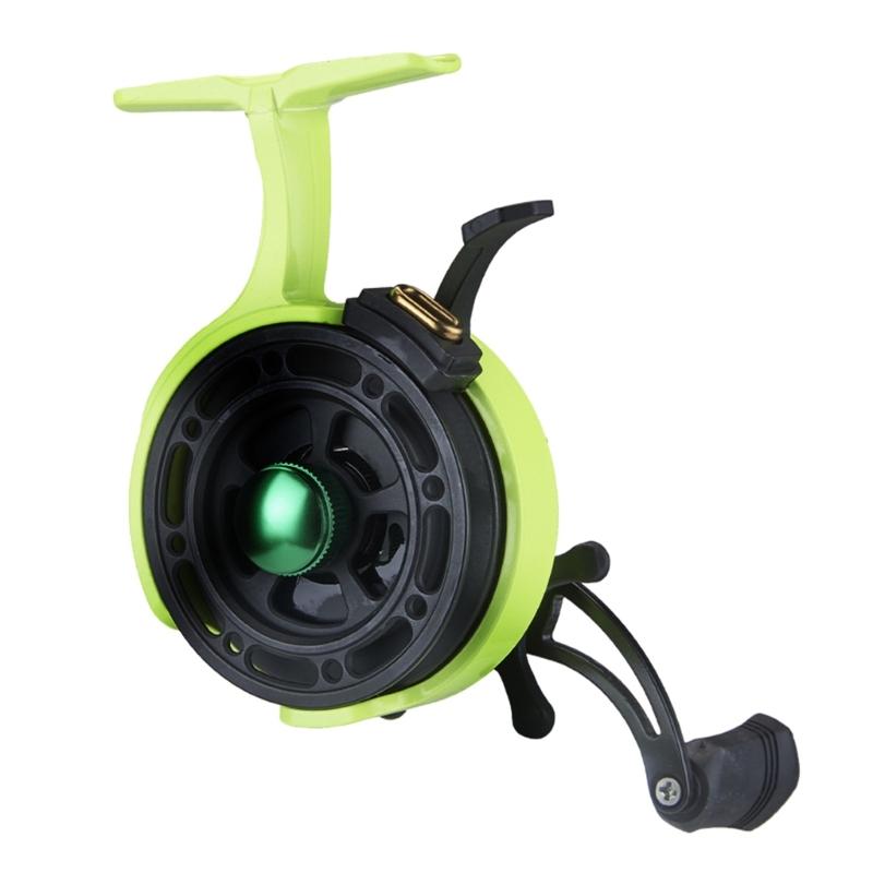 

Катушки для зимней рыбалки Колесо для рафтовой рыбалки 3.5:1-скоростная рыболовная катушка с плавным ходом 1 зелёный