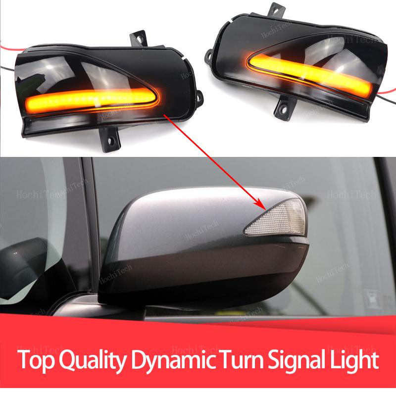 2pcs Car Side Mirror Blinker Indicator Lamp LED Dynamic Turn Signal Light for Honda Fit Jazz GE6 GE8 Insight ZE2 Facelift