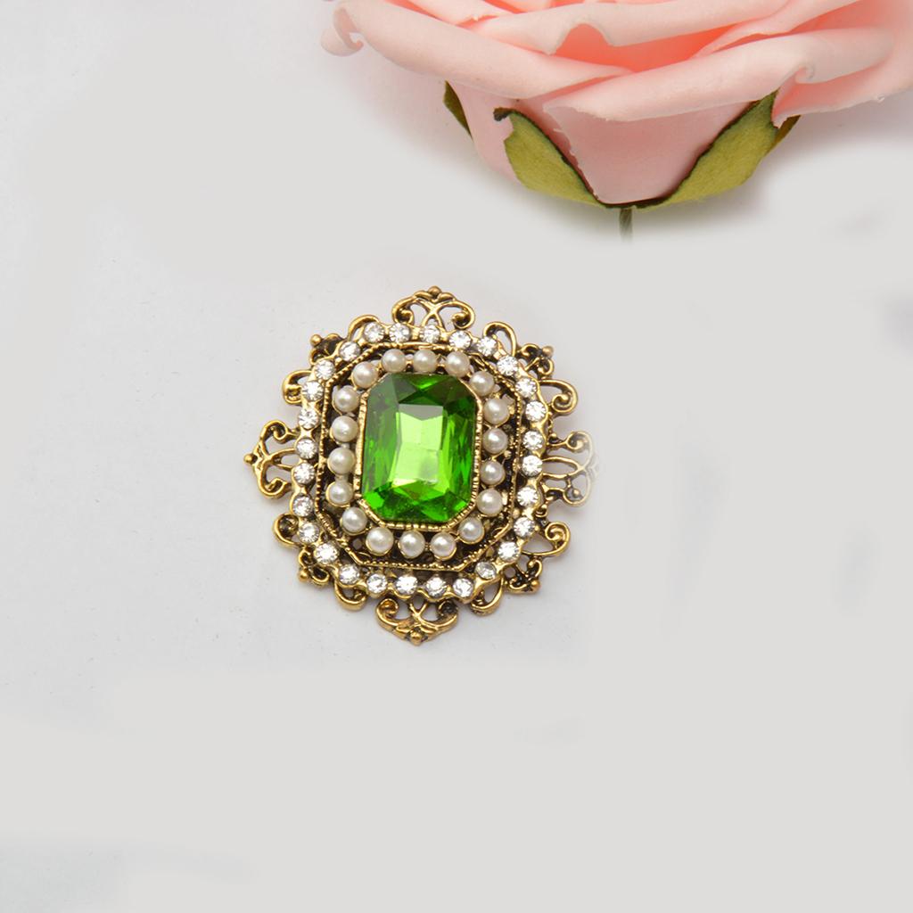 Brooch Pin Lady Accessory Gift 2 Colors for Choose