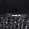DENHAM made in Japan Long sleeve knit Long dress F black TROLL DRESS Women Used