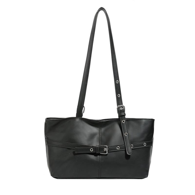 Retro Style Large Capacity Bag For Women With Pu Material And Magnetic Closure