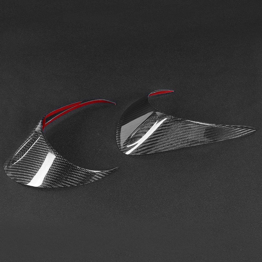 2pcs Carbon Fiber Taillight Eyebrow Trim Rear Light Eyelids Cover Exterior Decor Fit for Toyota 86