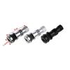 4pc TR416 Clamp/Bolt-in Tire Valve Stem Chrome Brass Vacuum Tire Valve Stems for Passenger Car Light Truck Motorcycl TR416SS Tire Chucks 1