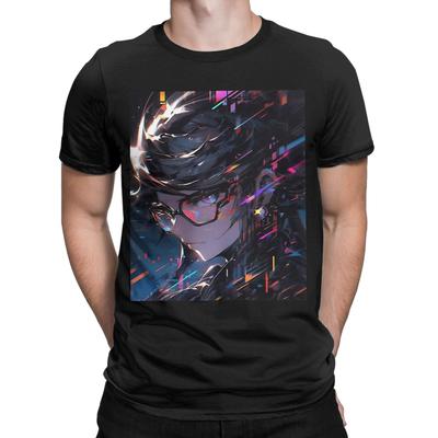 Glitch Witch Novelty Graphic 100% Cotton T-Shirt B-Bayonettaa Tops Tees For Men