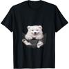 Dog Lovers Gifts Samoyed In Pocket Funny Dog Gift Samoyed Men Women Girls Kids T-Shirt