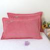 Pillowcase Milk Fiber Embroidery 48x74cm Winter Warm Soft Comfortable Fluffy Plain Home Household Textile Pillow Cover Couples