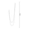 Men Brooch Long Chain - High-end Fine Workmanship, Match Clothes, Luxury Polished Coat Collar Pin