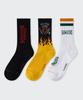 Musinsa Standard [Stranger Things Collaboration] Skate Socks 3-Pack