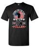 I Stand For The Flag Kneel For The Fallen USA Patriotic (A) DT Adult T-Shirt Tee Unisex T-Shirt
