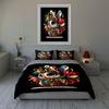 Colorful Owl Artwork Bedding Duvet Cover Sets Duvet Covers Pillowcases Gifts (1 * Duvet Cover 2 * Pillowcases, Without Duvet Insert)