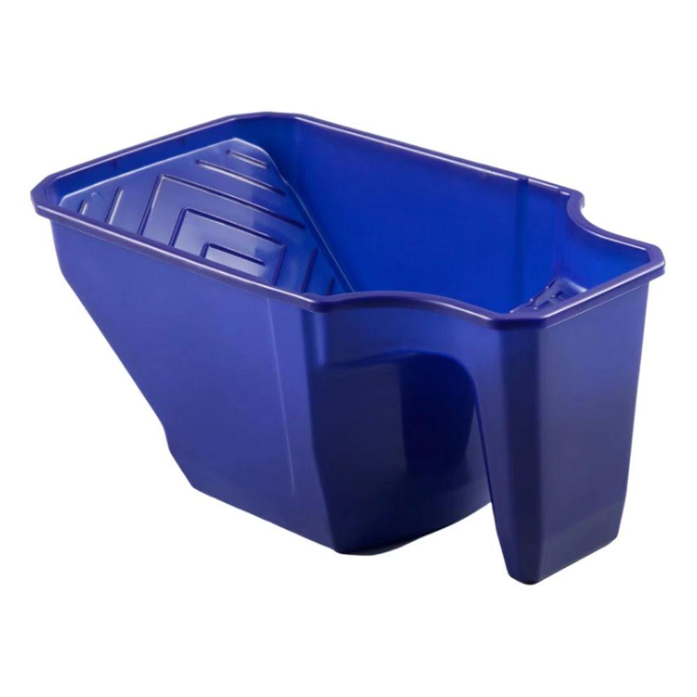 Dark Blue Painting Bucket PP Holding Paint Cup Wall Painting Handheld Paint Cup  Home Improvement