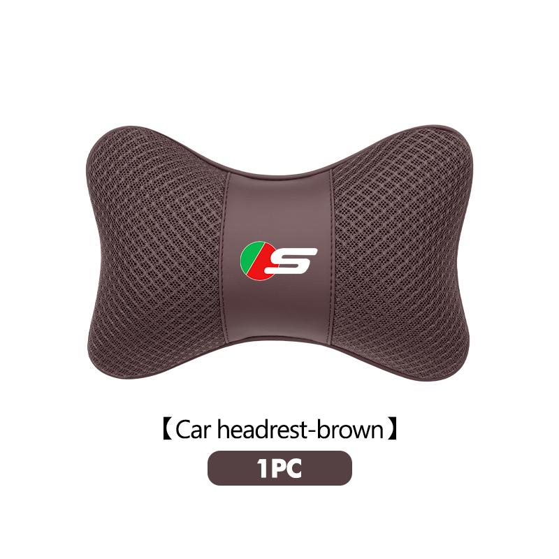 For Jaguar Car Seat Cover Breathable Headrest Neck Pillow Support Protection Cushion XF XJ XE XK S-Type F-Type X-Type F-Pace