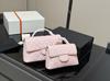 2025 Spring/Summer Luxury Quilted Leather Crossbody Bag with Chain Handle