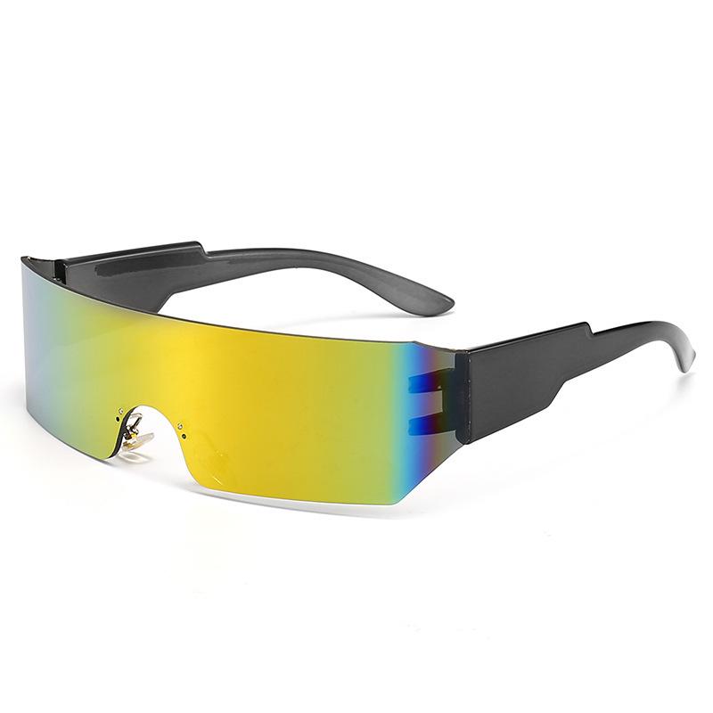 Men's Pilot Cycling Sunglasses - Outdoor, Integrated Sun Protection, Cool Design for Hiking and Windshield