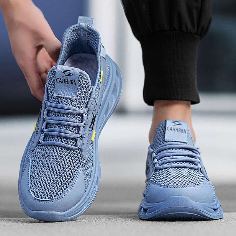 New Summer Sneakers Men Trendy Breathable Running Tennis Shoes Outdoor Sports Tenis Masculino Casual Walking Shoes