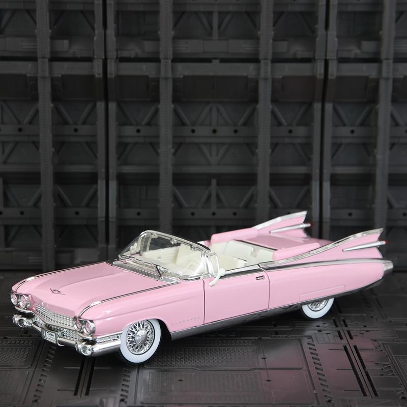 1:24 simulation Cadillac El Dorado 1959 alloy car model convertible supercar has simulated sound and lighting functions