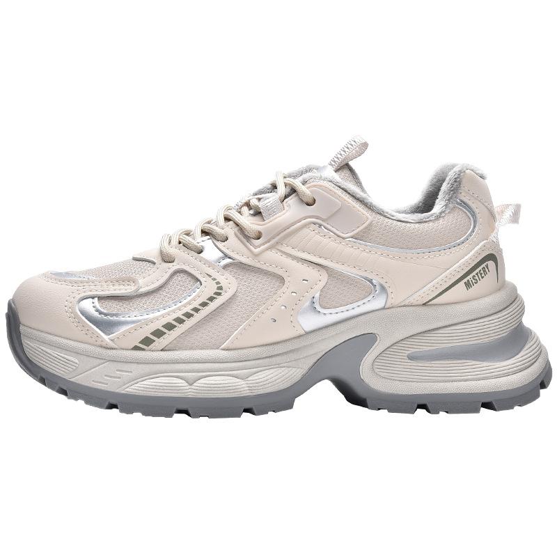Winter New Velvet Dad Shoes Platform Sports Women's Shoes 15881
