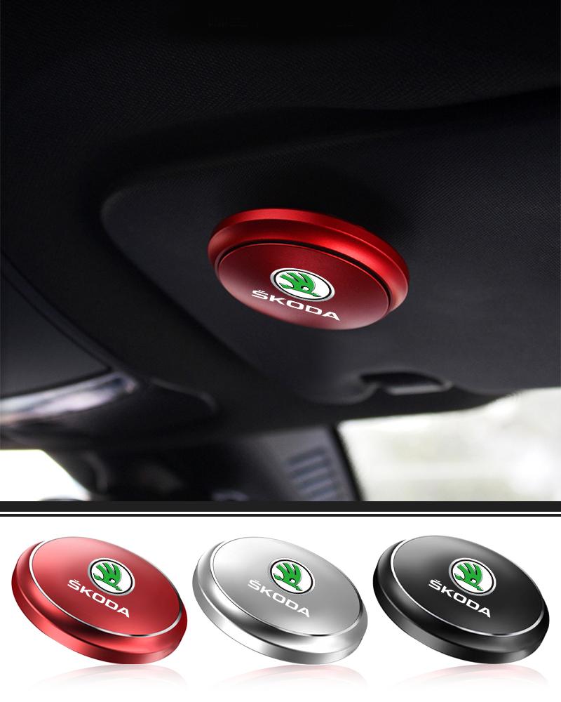 1Pcs Car Air Freshener Cologne Fragrance Mini Diffuser Fresh Smell Adornos For Skoda Octavia Superb Rapid Kodiaq Karoq Fabia Kamiq Roomster Citigo