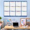Double-sided Yearly English Planner Calendar Jan. 2027 - Dec. 2027 Large Wall Calendar  Office
