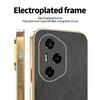 KADEM For Honor 400 Pro 5G (Global) Case Electroplating Silk Texture PU+TPU Phone Back Cover