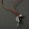 Cute Cat Pendant Necklace Animal Collarbone Necklace Statement Jewelry Gift