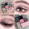 7-Color All-in-One Eyeshadow Palette: Highlight, Contour, Blush, Pearlescent & Matte Finishes