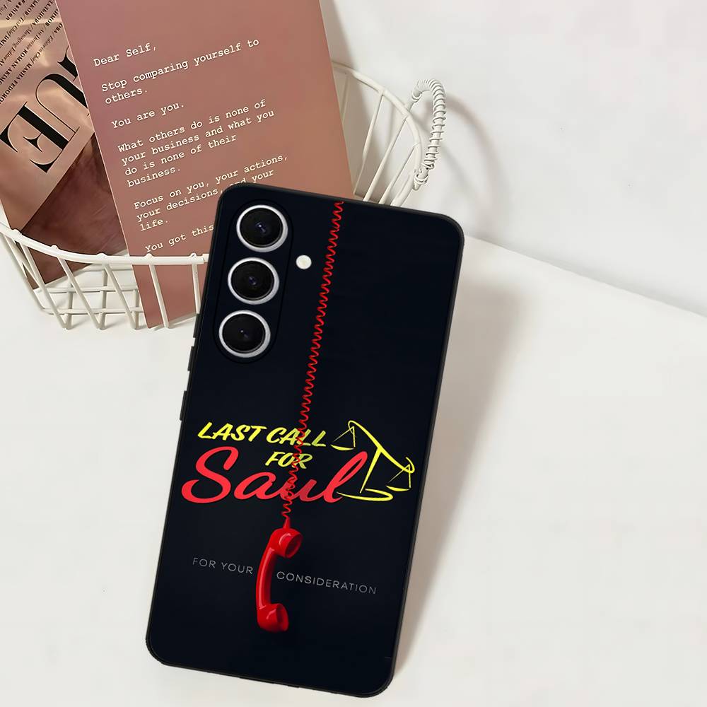B-Better Call Saul Phone Case For Samsung S 24 Fe 25 Ultra Plus 20 Lite 21 30 22 23 24 22 Ultra 5G Fundas