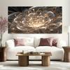 Abstract Flower Canvas Painting Posters and Prints Beautiful Wall Art Pictures For Modern Living Room Cuadros Decor