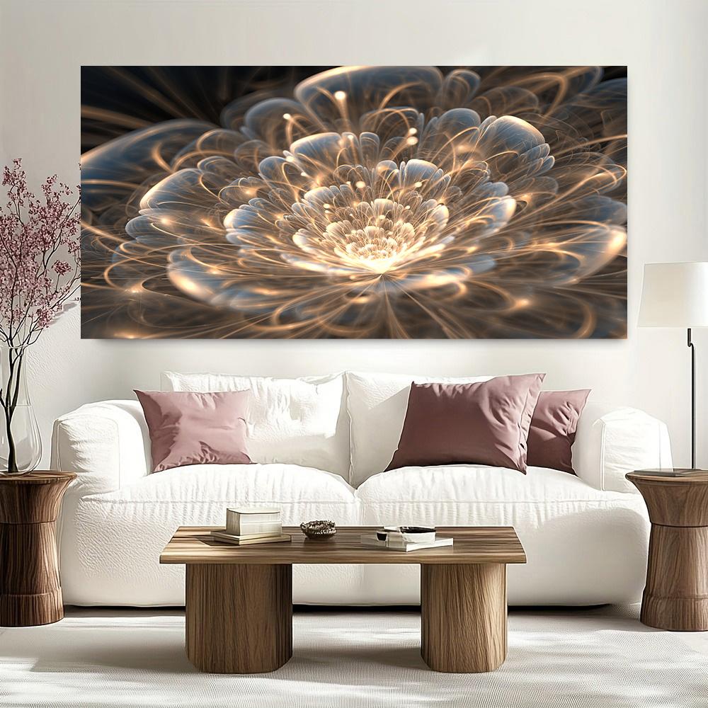 Abstract Flower Canvas Painting Posters and Prints Beautiful Wall Art Pictures For Modern Living Room Cuadros Decor