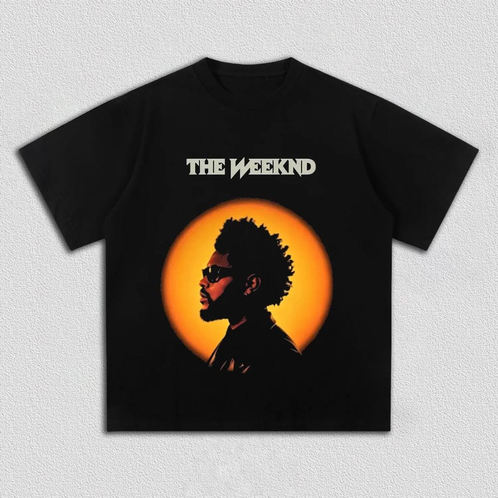 The Weeknd After Hours Til Dawn Tour Singer Graphic T Shirt Y2k Oversized Unisex Casual Fan Oneck Short Sleeve Tee