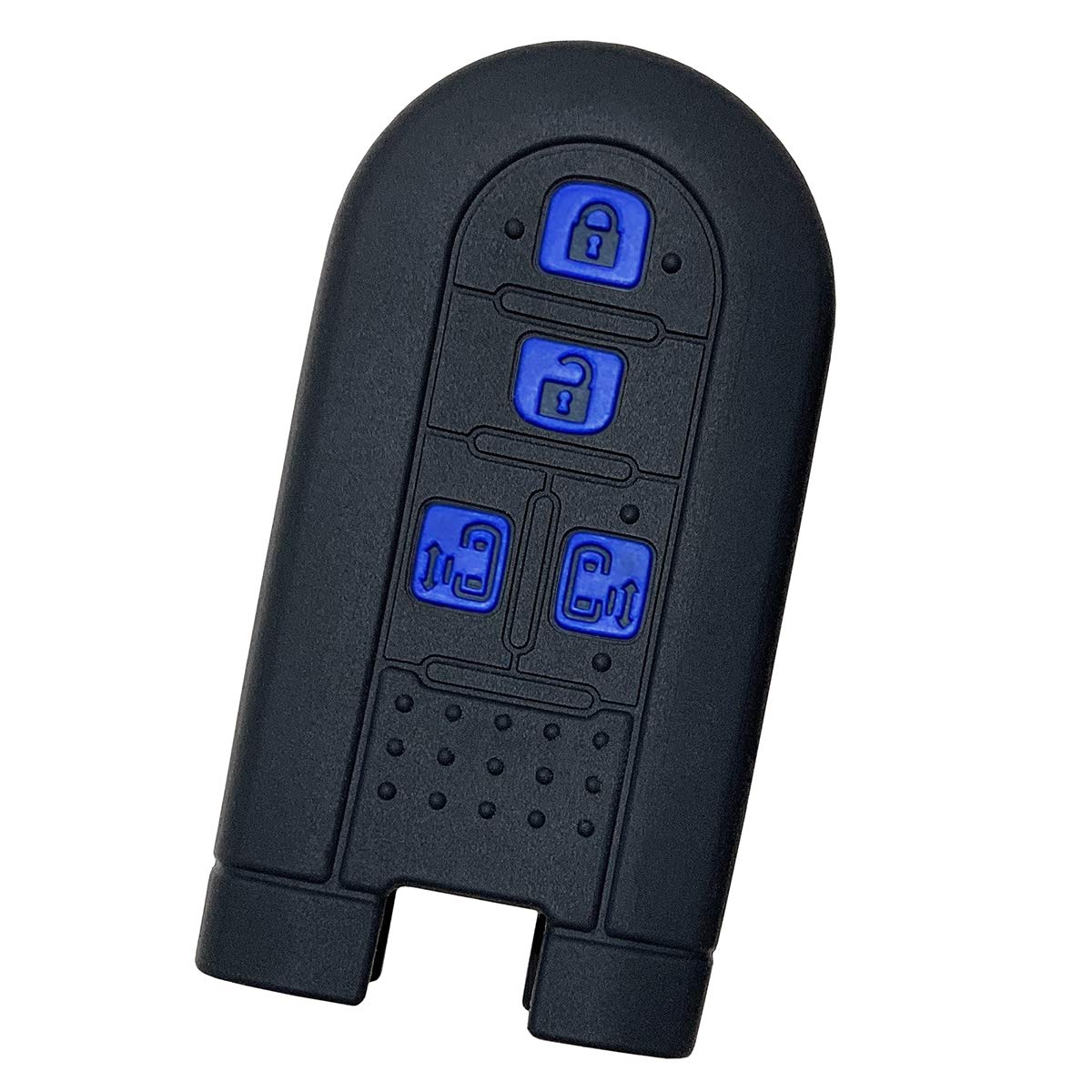 

[IKT] Silicone cover for smart key for Daihatsu/Toyota vehicles, 4 синий